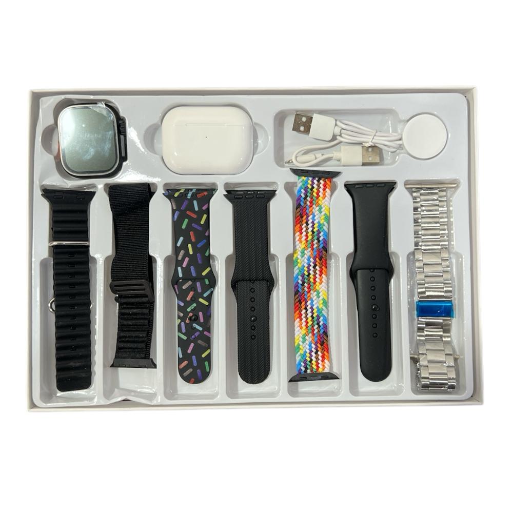 Combo Smart Pulson JL9 – Reloj Deportivo + Audífonos Bluetooth