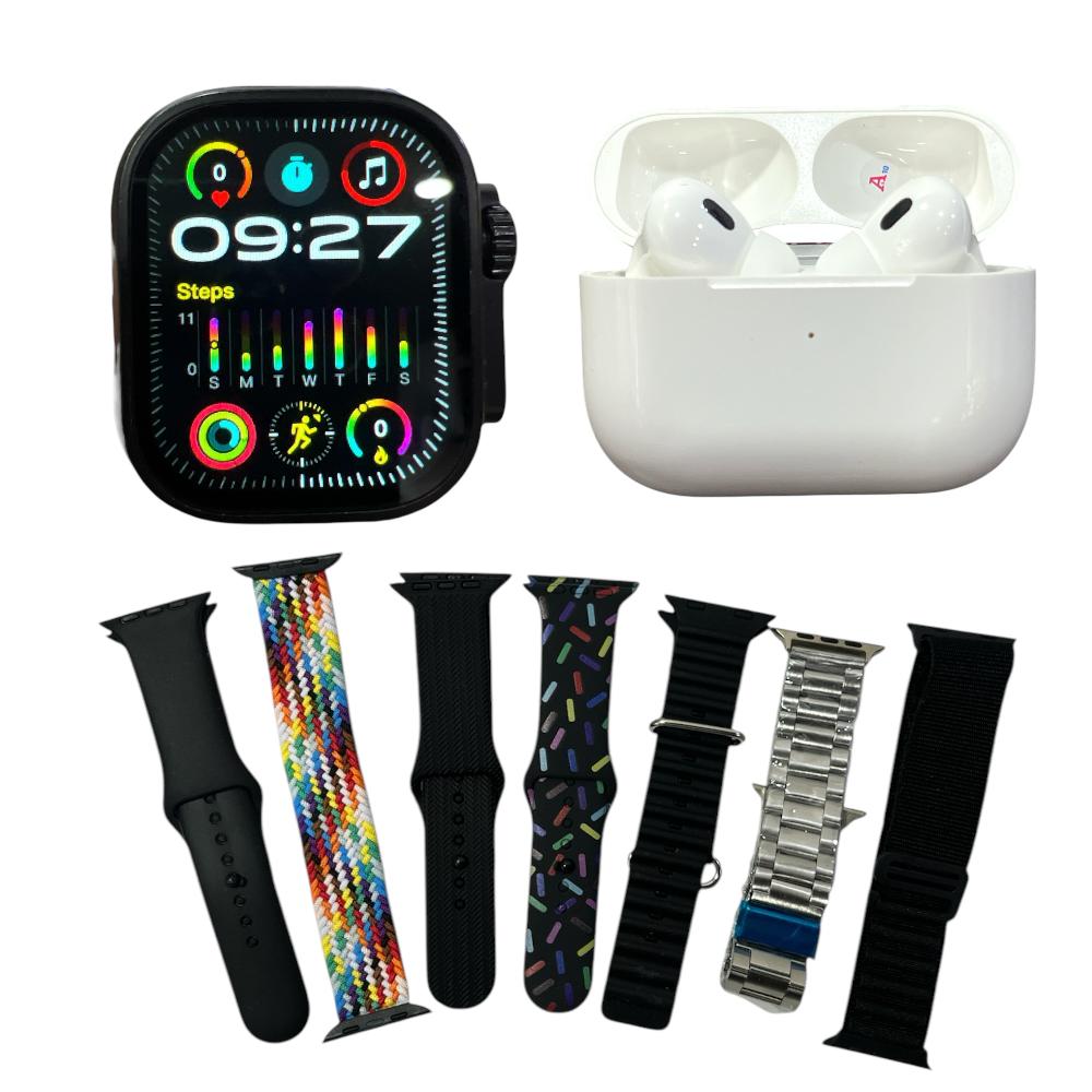Combo Smart Pulson JL9 – Reloj Deportivo + Audífonos Bluetooth
